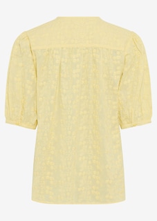 Baumwollbluse mit Blütenstickerei thumbnail 3