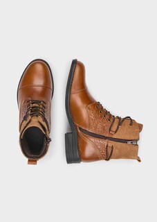 Stiefelette mit Schnürung und Reißverschluss thumbnail 2