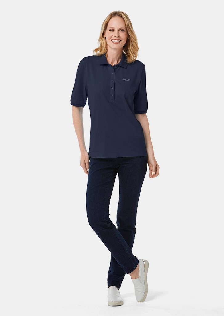 Poloshirt in hochwertiger Pikee-Qualität