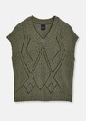 Chunky knit jumper with lace pattern thumbnail 6