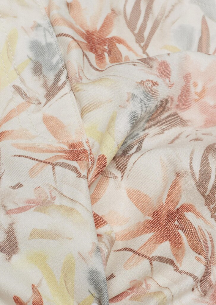 Pantalon imprimé à motifs floraux 6