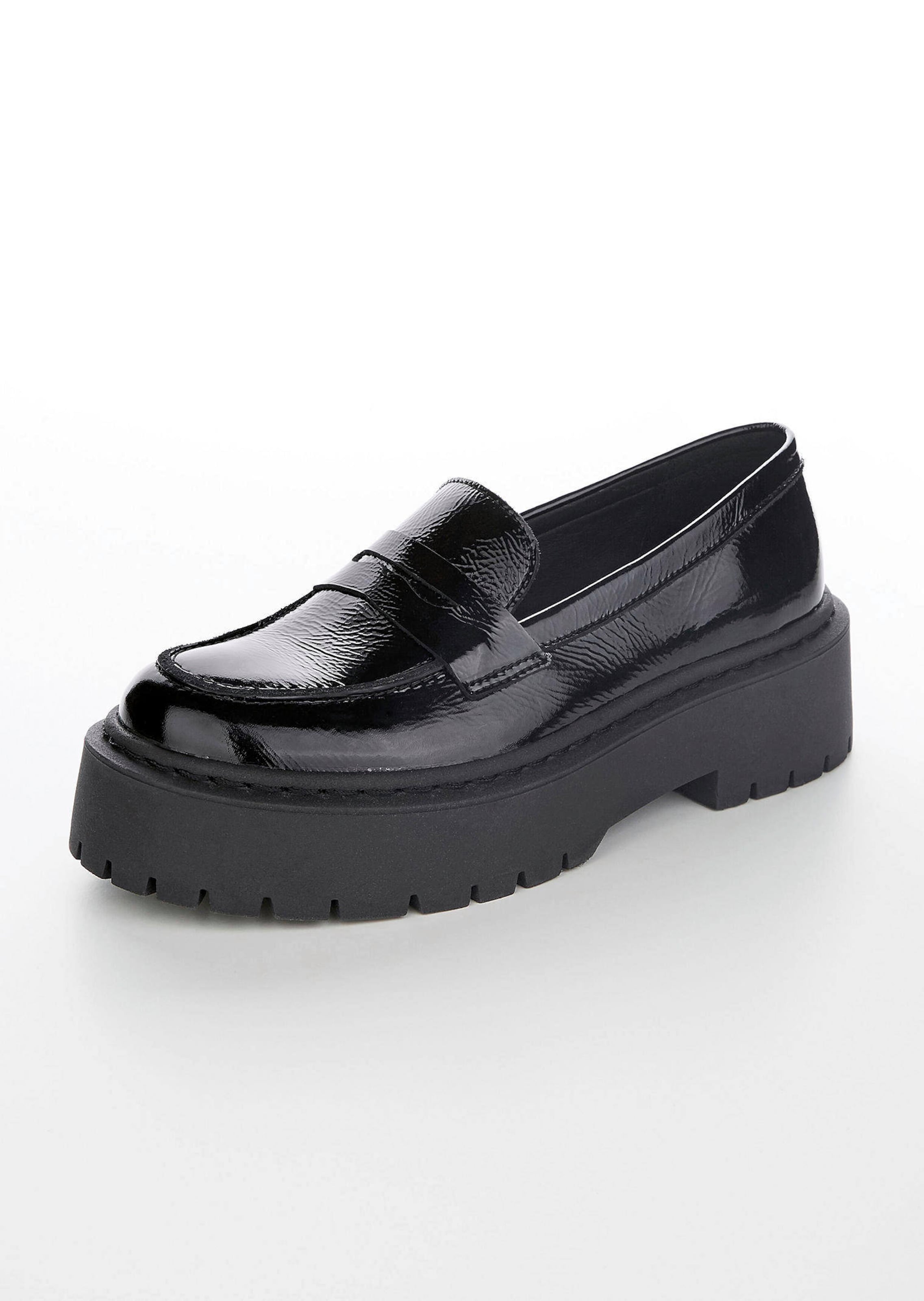 Loafer aus schönem Lackleder