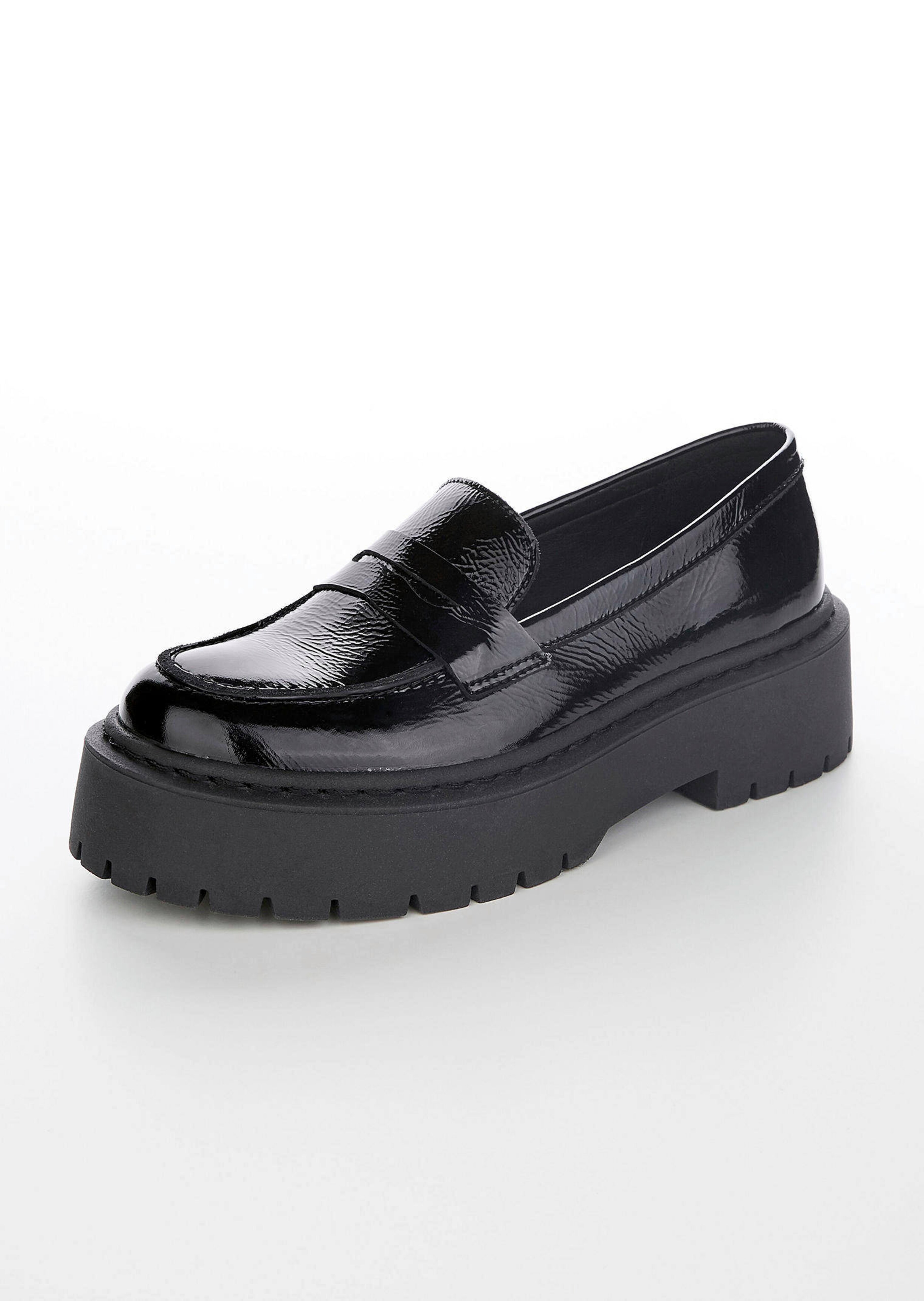 Loafer aus schönem Lackleder