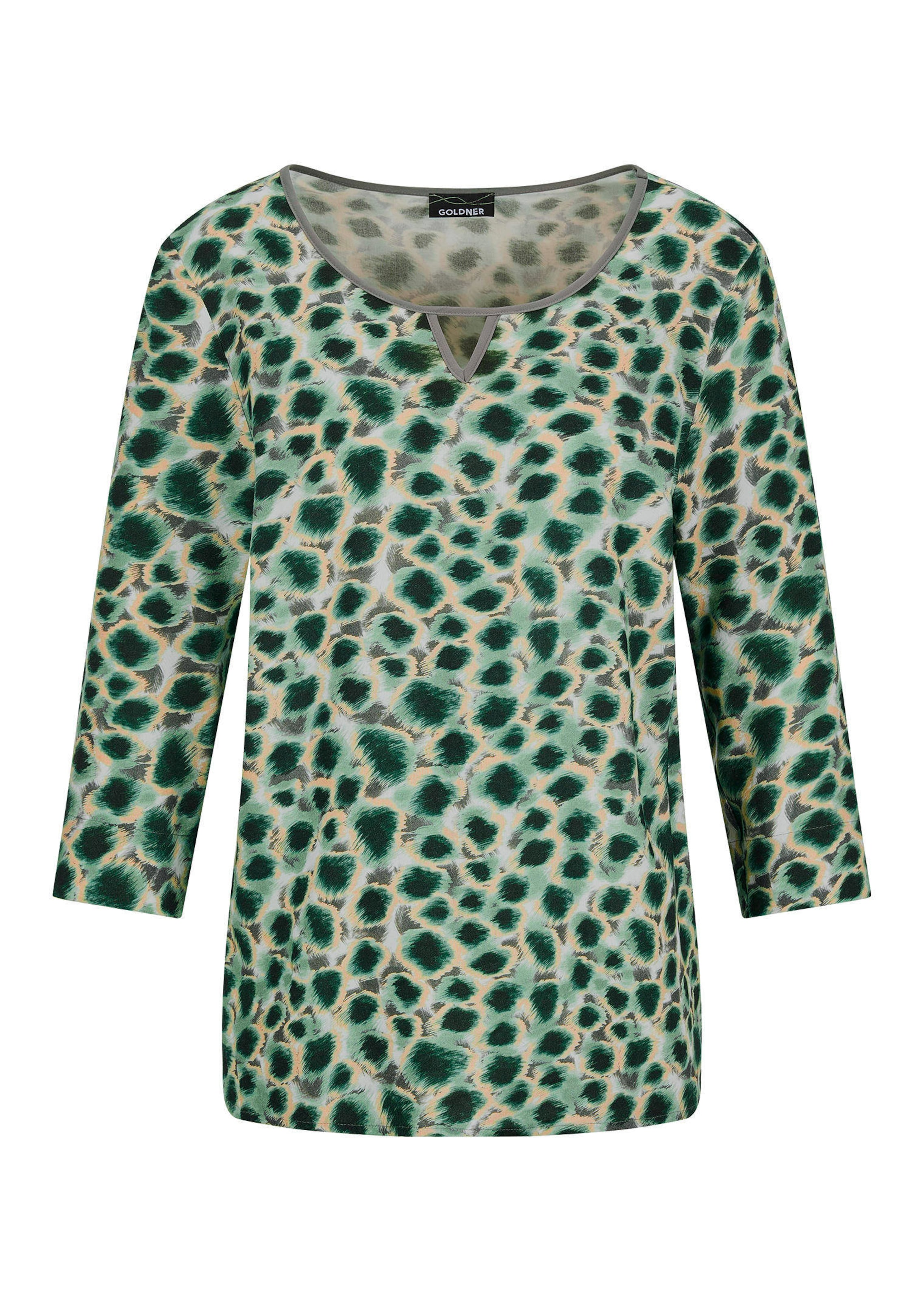 Druckbluse aus reiner Viskose