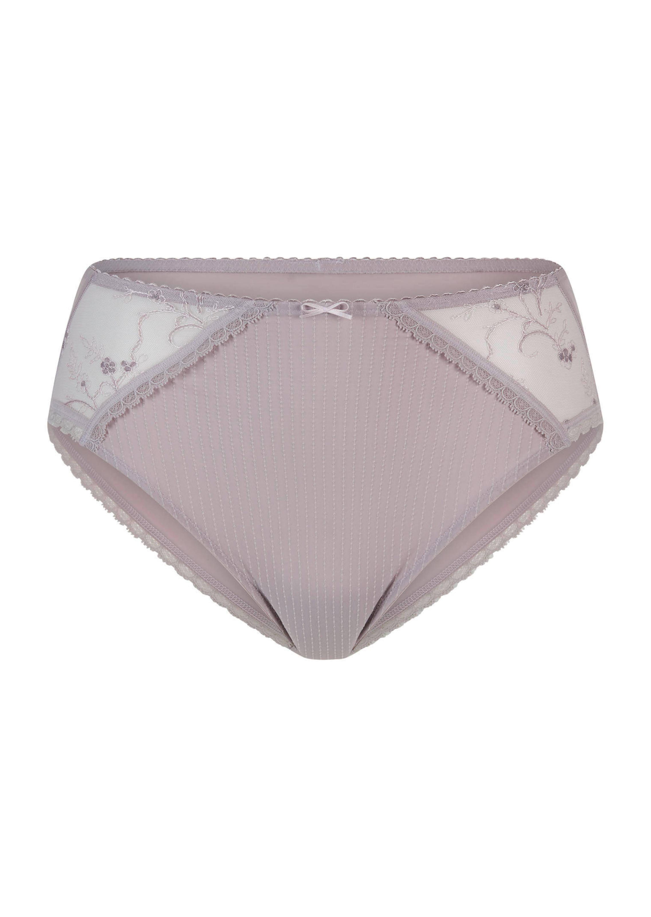 Taillenslip mit Spitzeneinsatz