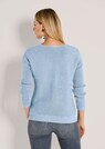 Pull manches longues col V thumbnail 3