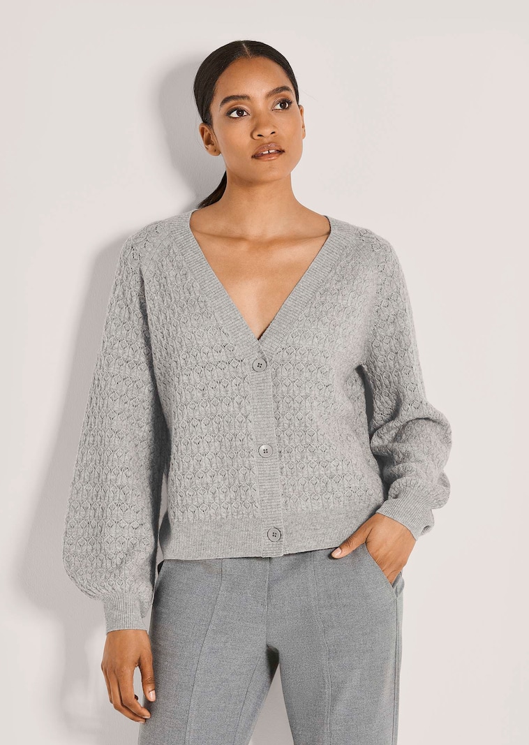 Strickjacke in edler Qualität