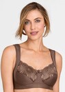Bügelloser BH mit Baumwolle und Spitze thumbnail 1