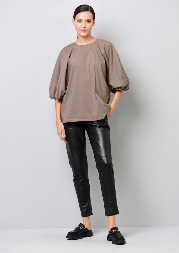 Oversizedbluse mit Fledermausärmel 1