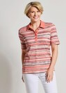 Geringeltes Poloshirt aus Viskose-Jersey thumbnail 7