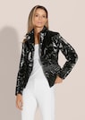Quilted jacket in a shiny look thumbnail 1