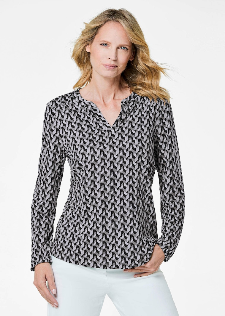 Blusenshirt in femininer Form