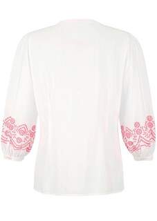 Bluse mit Stückerei am Ärmel thumbnail 7