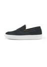 Mokassins aus Veloursleder mit weisser Trendsohle thumbnail 4