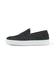 Mokassins aus Veloursleder mit weisser Trendsohle thumbnail 4
