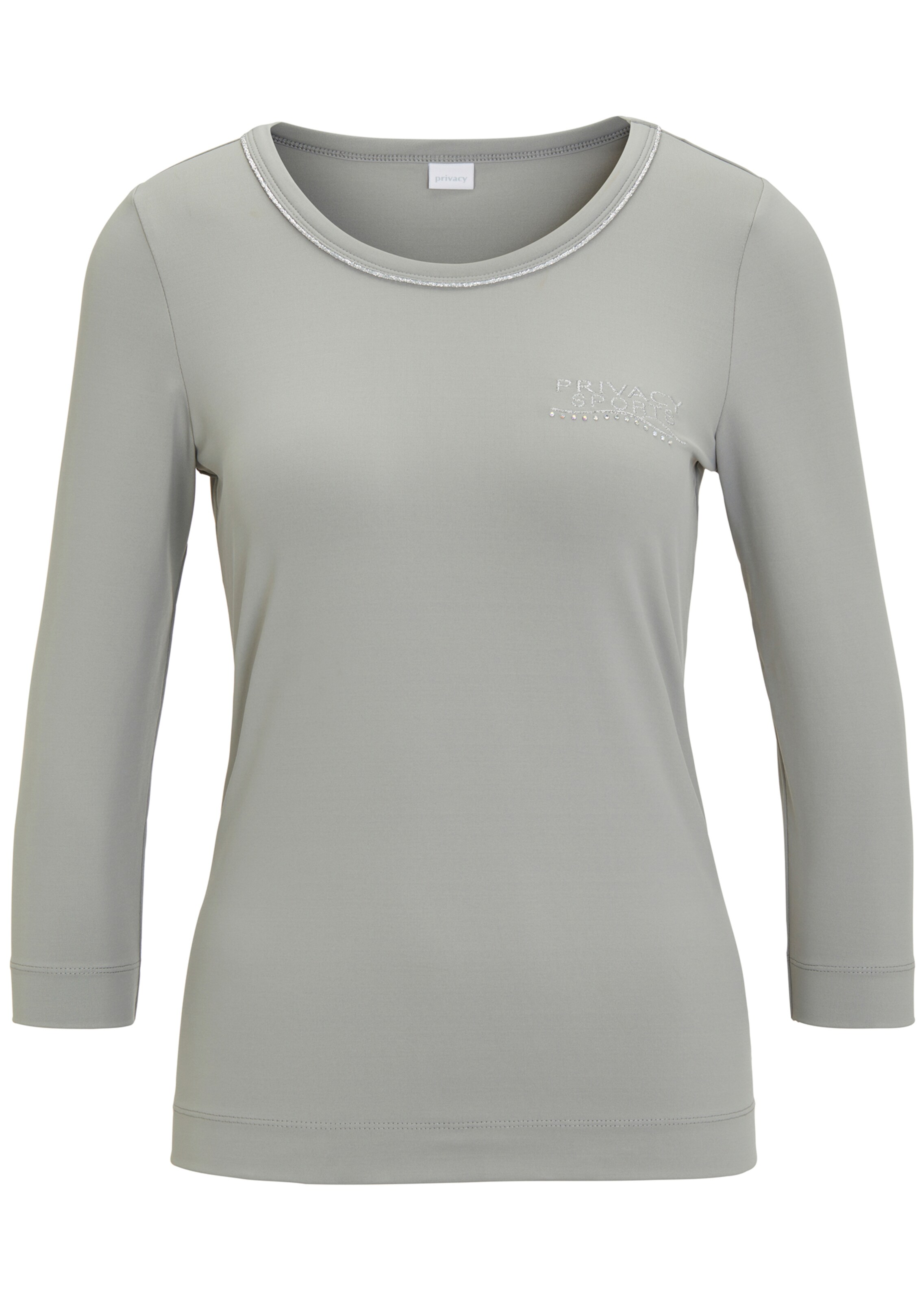Shirt mit Logostickerei