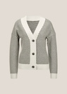 Strickjacke mit Jacquard-Muster thumbnail 6