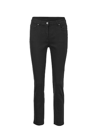 zwart 7/8-jeans Bella van superstretch voor veel bewegingsvrijheid