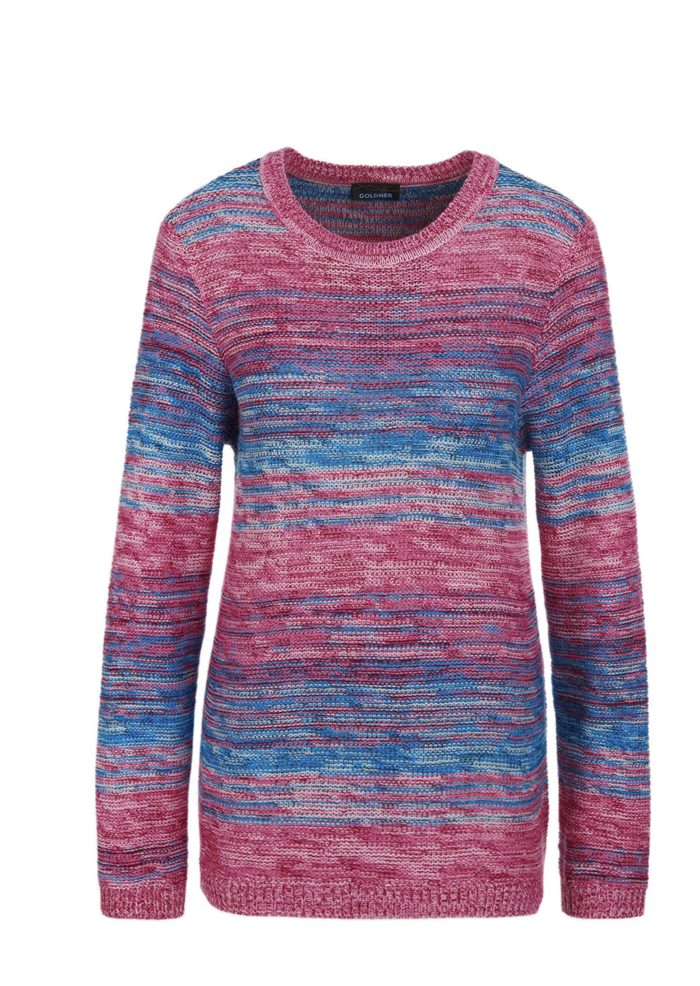 Pull multicolore avec dégradé plein de fraîcheur