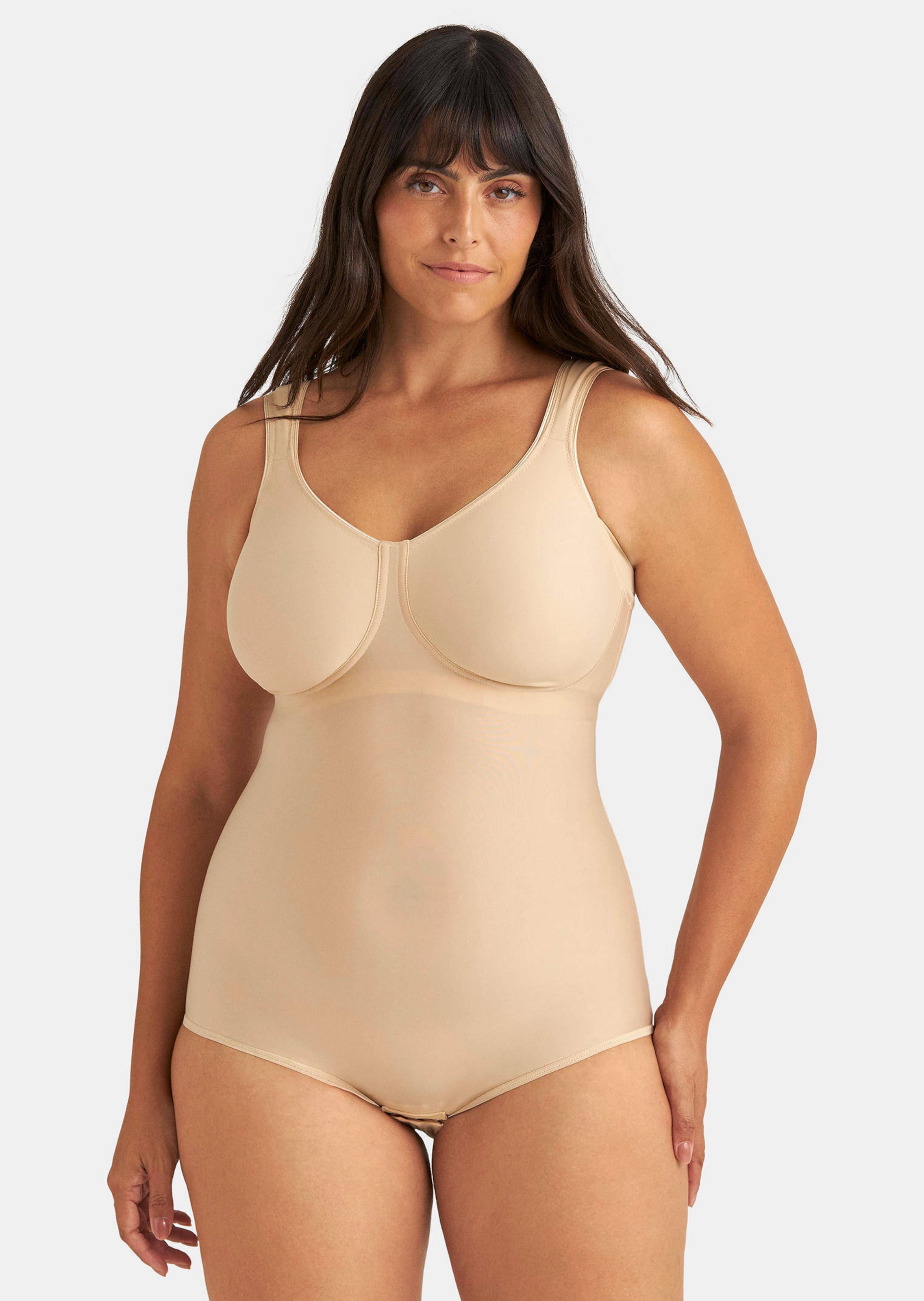 Kaaritueton body, jolla muotoileva vaikutus