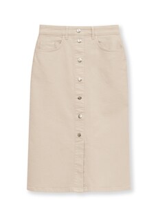 Schmaler 5-Pocket-Jeansrock in Midi-Länge thumbnail 6