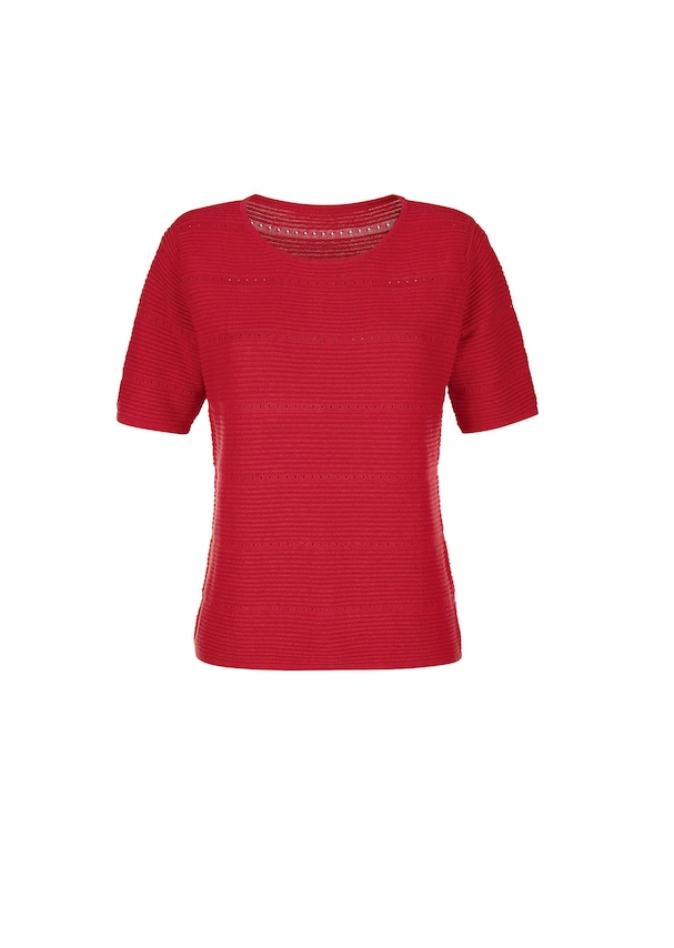 Pullover mit femininem Strickmuster 5