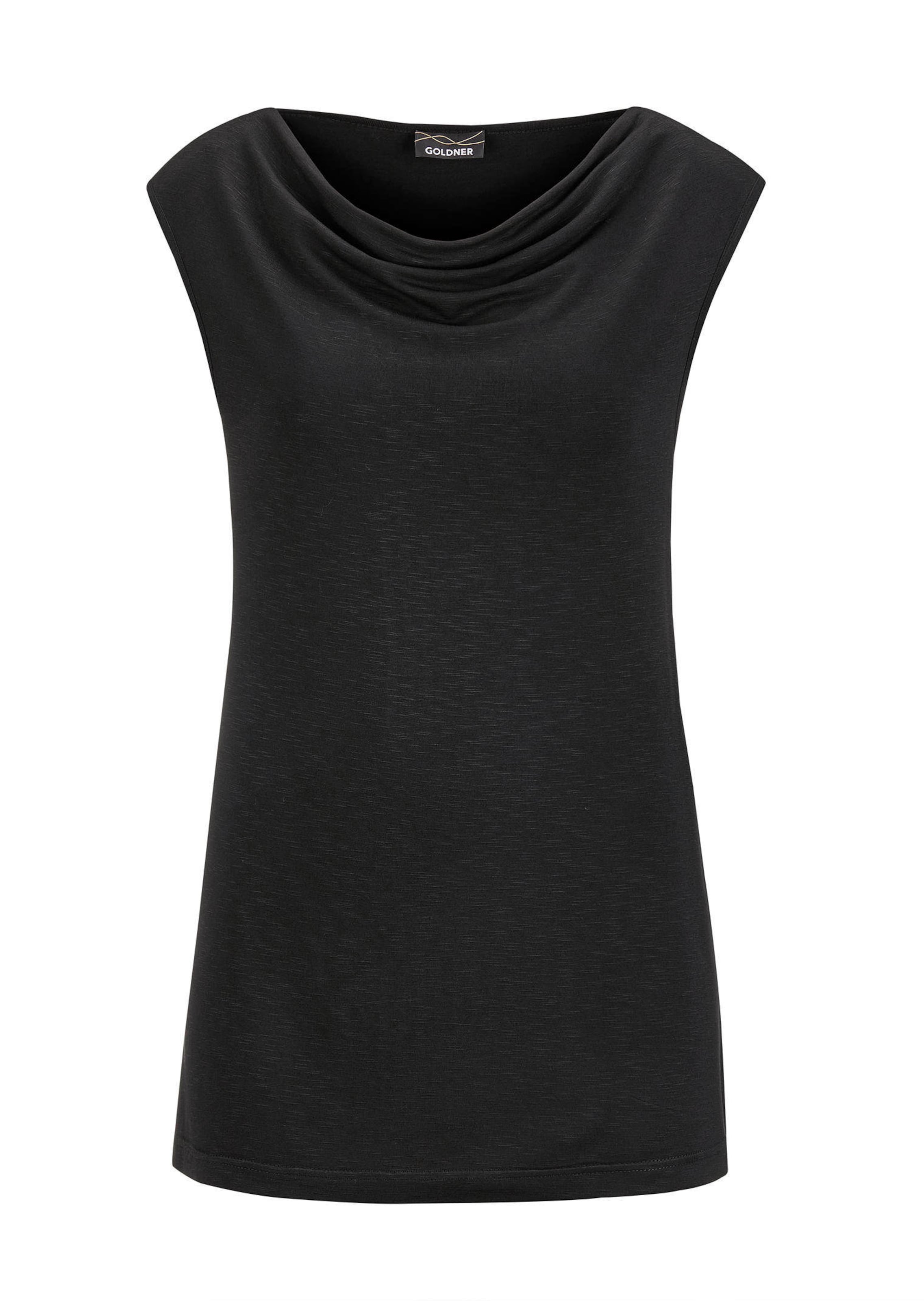 Luftiges Top mit Wasserfallausschnitt