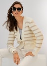 Strickjacke in farbharmonischen Streifen thumbnail 7