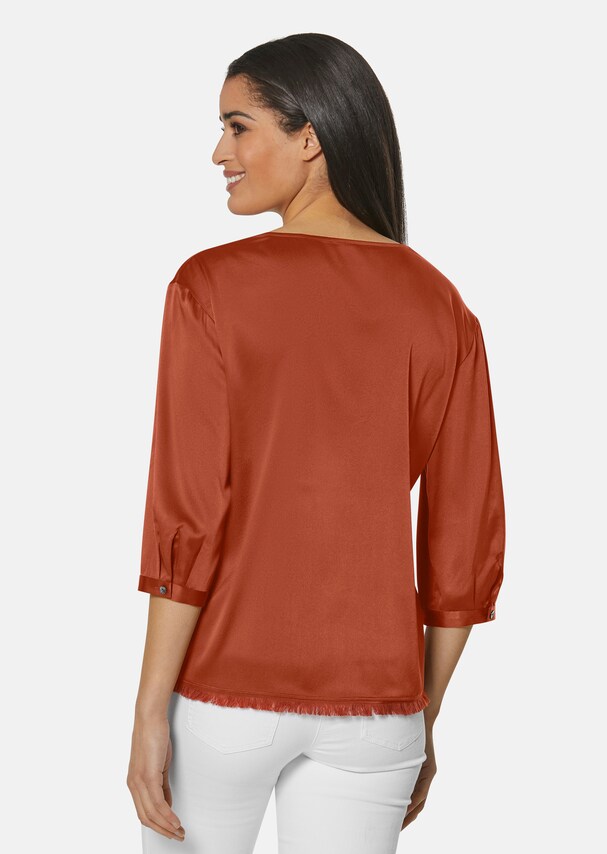 Shiny silk blouse 2