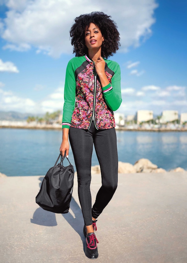 Sports jacket with paisley pattern