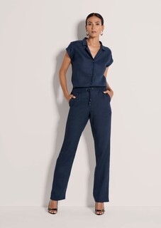 Leinenhose mit Tunnelzug thumbnail 2