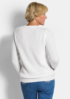Strickpullover aus reiner Baumwolle thumbnail 3
