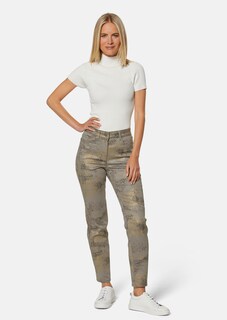 Jeans mit Animalprint thumbnail 2
