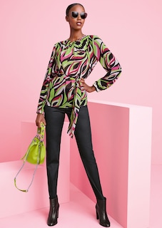 Beschichtete Five-Pocket-Jeans thumbnail 7