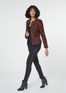 Kurzer Tweed-Blazer mit Fransen thumbnail 2