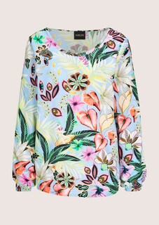 Blouse à imprimé floral avec grandes fleurs thumbnail 6