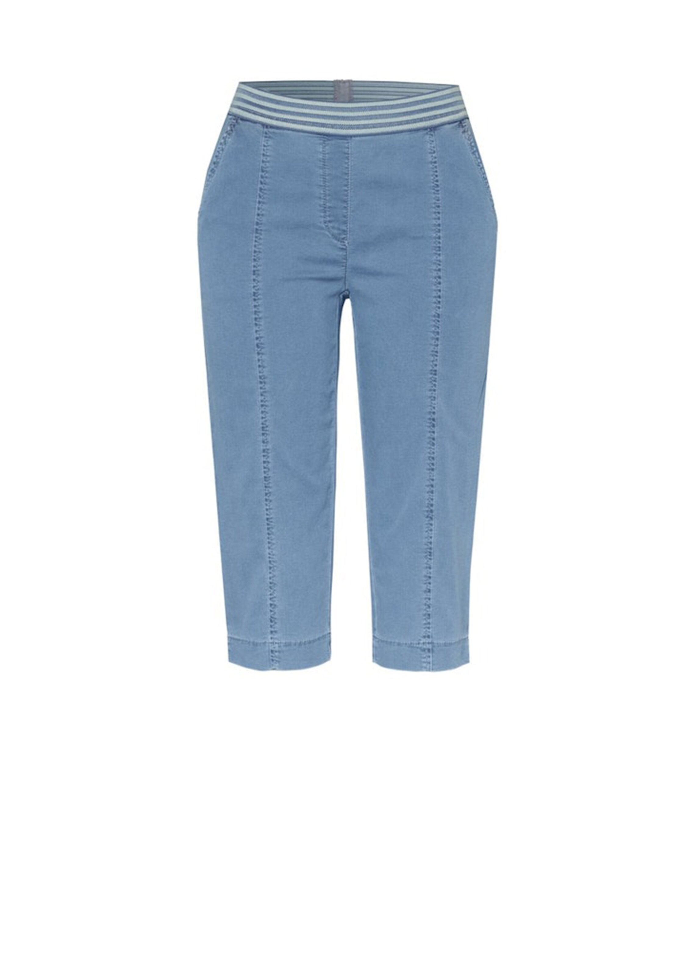 Caprihose in Denim-Optik
