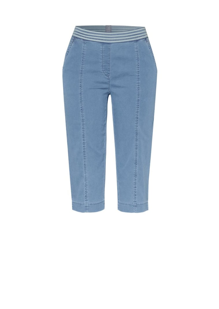 Caprihose in Denim-Optik