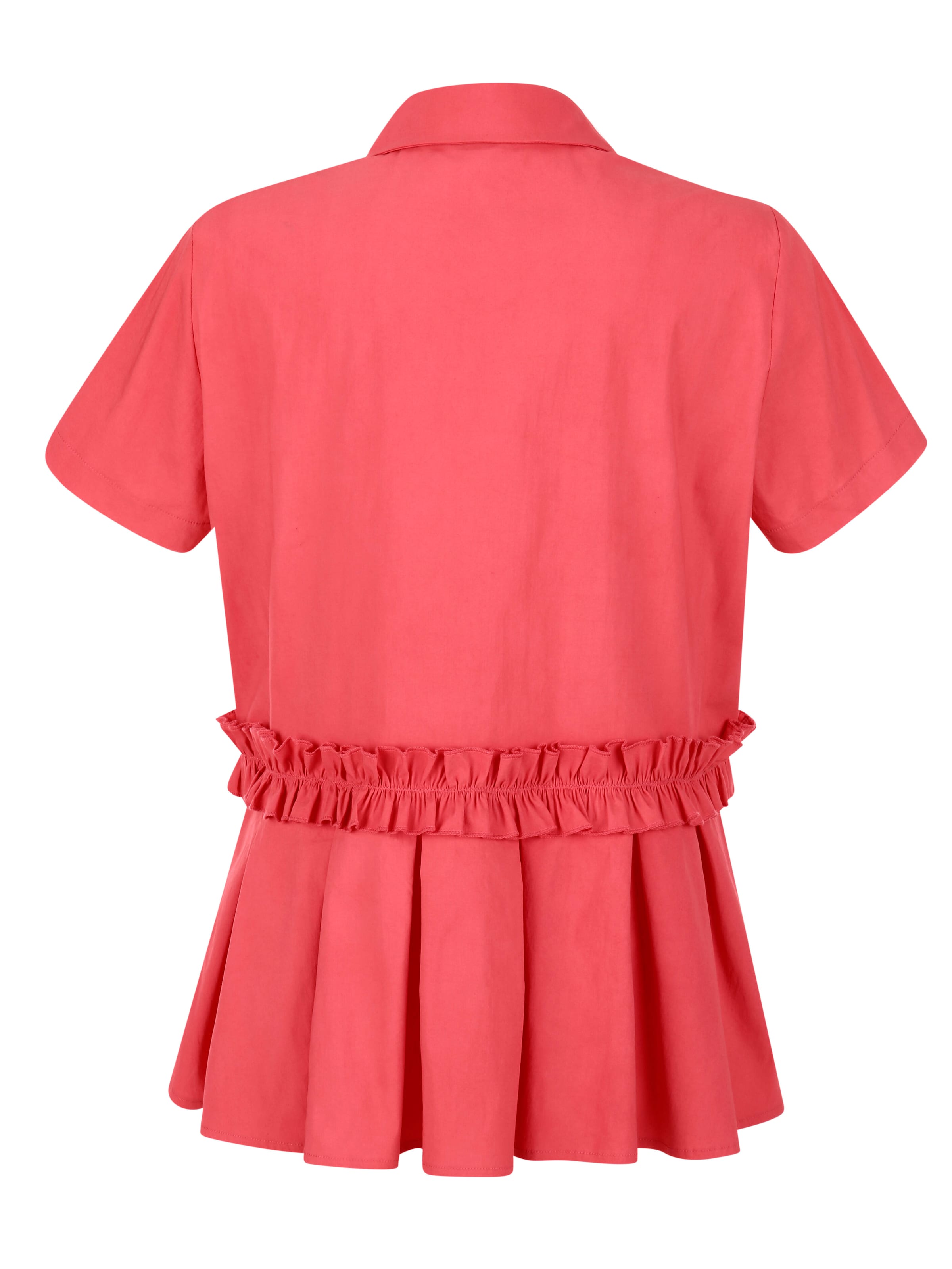 Bluse mit Rüschenband