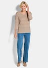 Lichte tricot pullover met ajourpatroon thumbnail 2