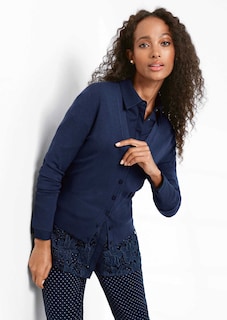 Cardigan en viscose stretch thumbnail 7