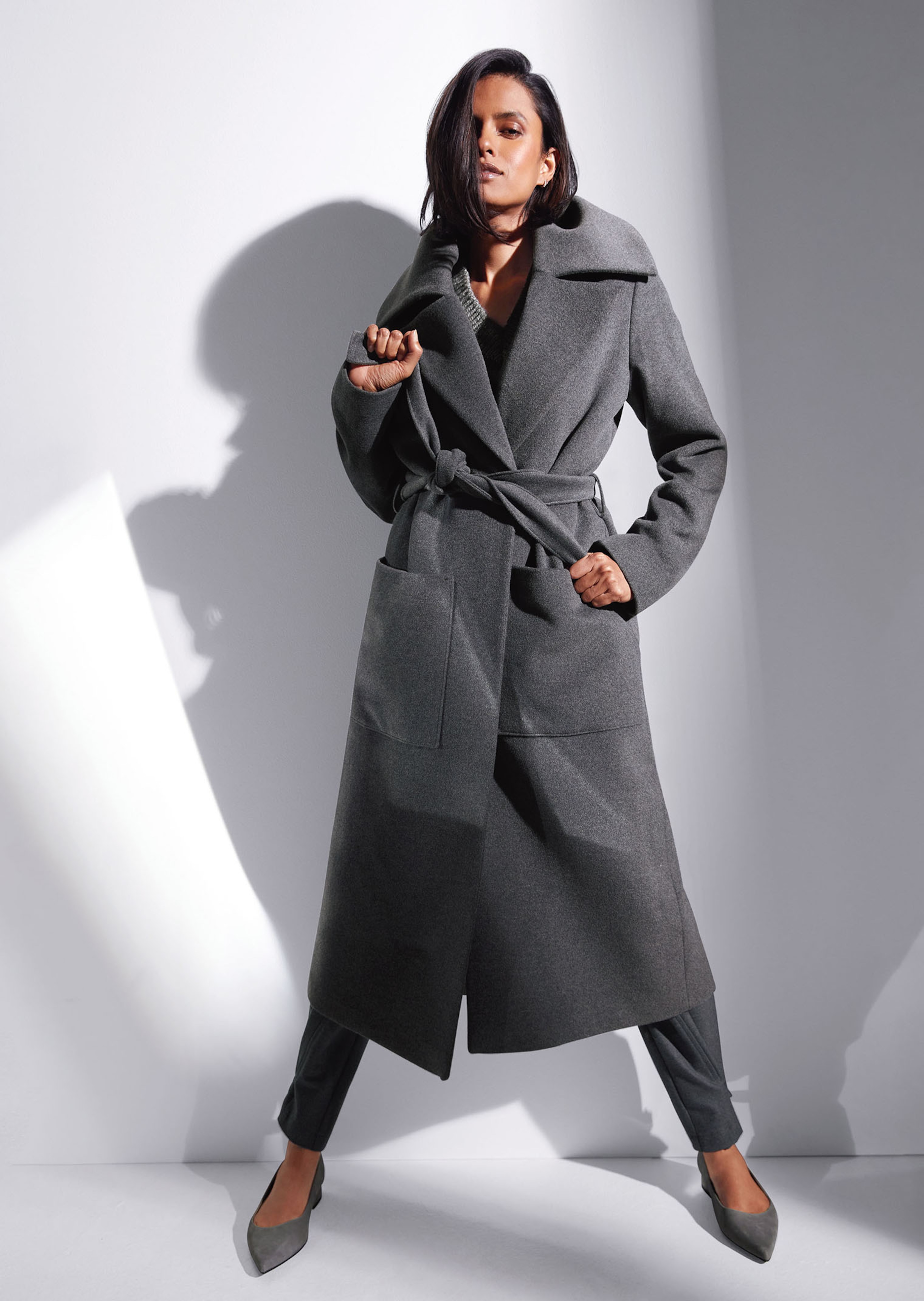 Manteau. Pur cachemire