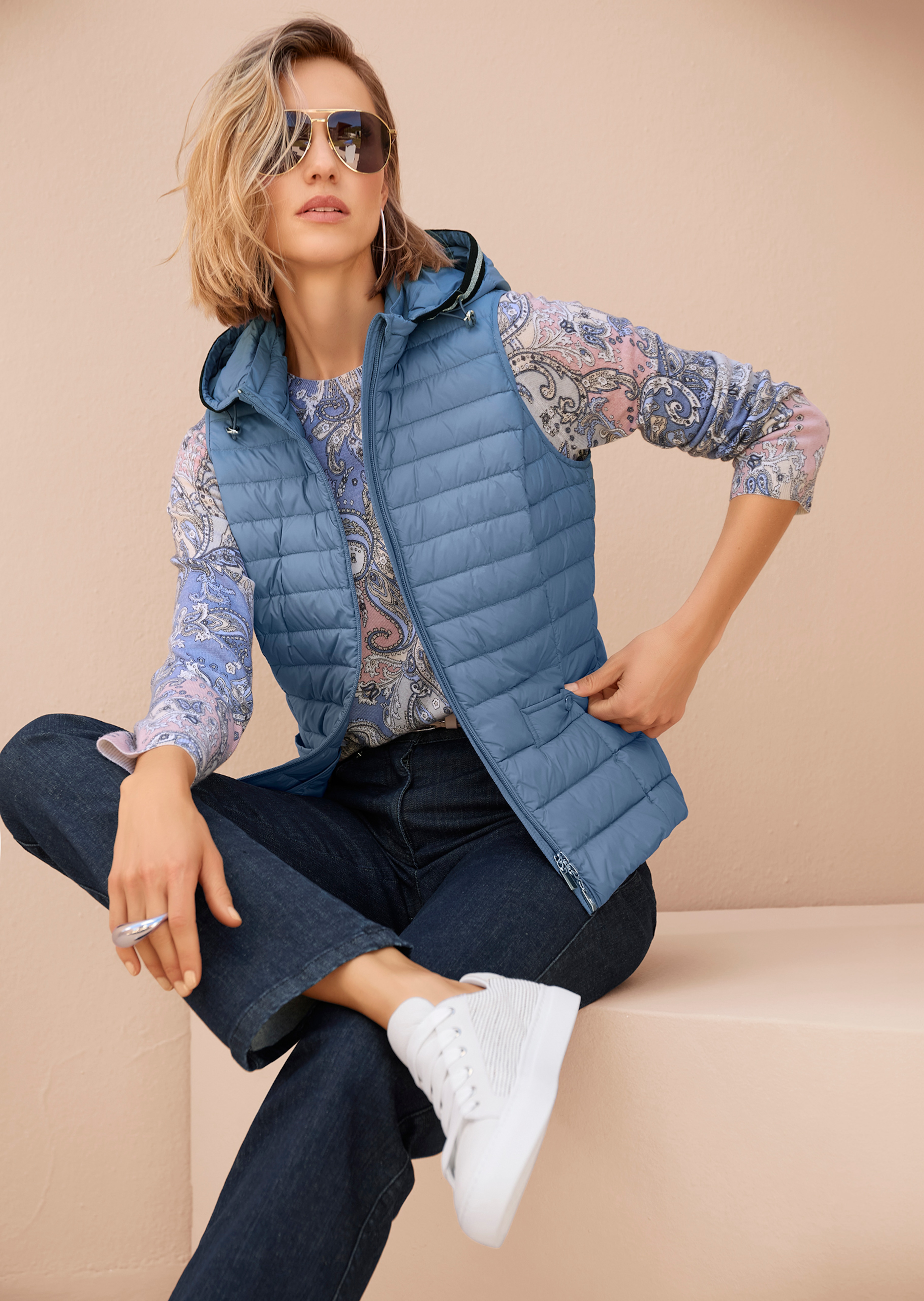 Gilet matelassé sans manches
