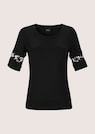 Shirt mit Halbarm und Spitzendetail thumbnail 6