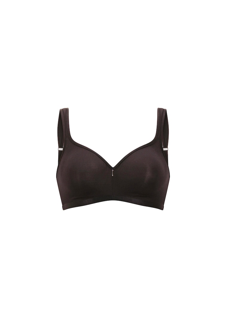 Beha zonder beugels, met voorgevormde cups