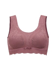 Femininer Bustier-BH mit Spitzen-Overlay thumbnail 4