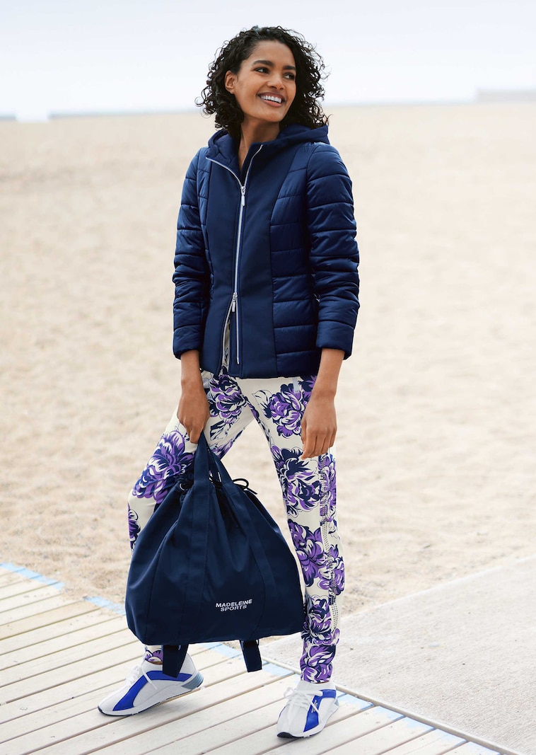 Jogg-Pants mit Zierplättchen-Dekoration