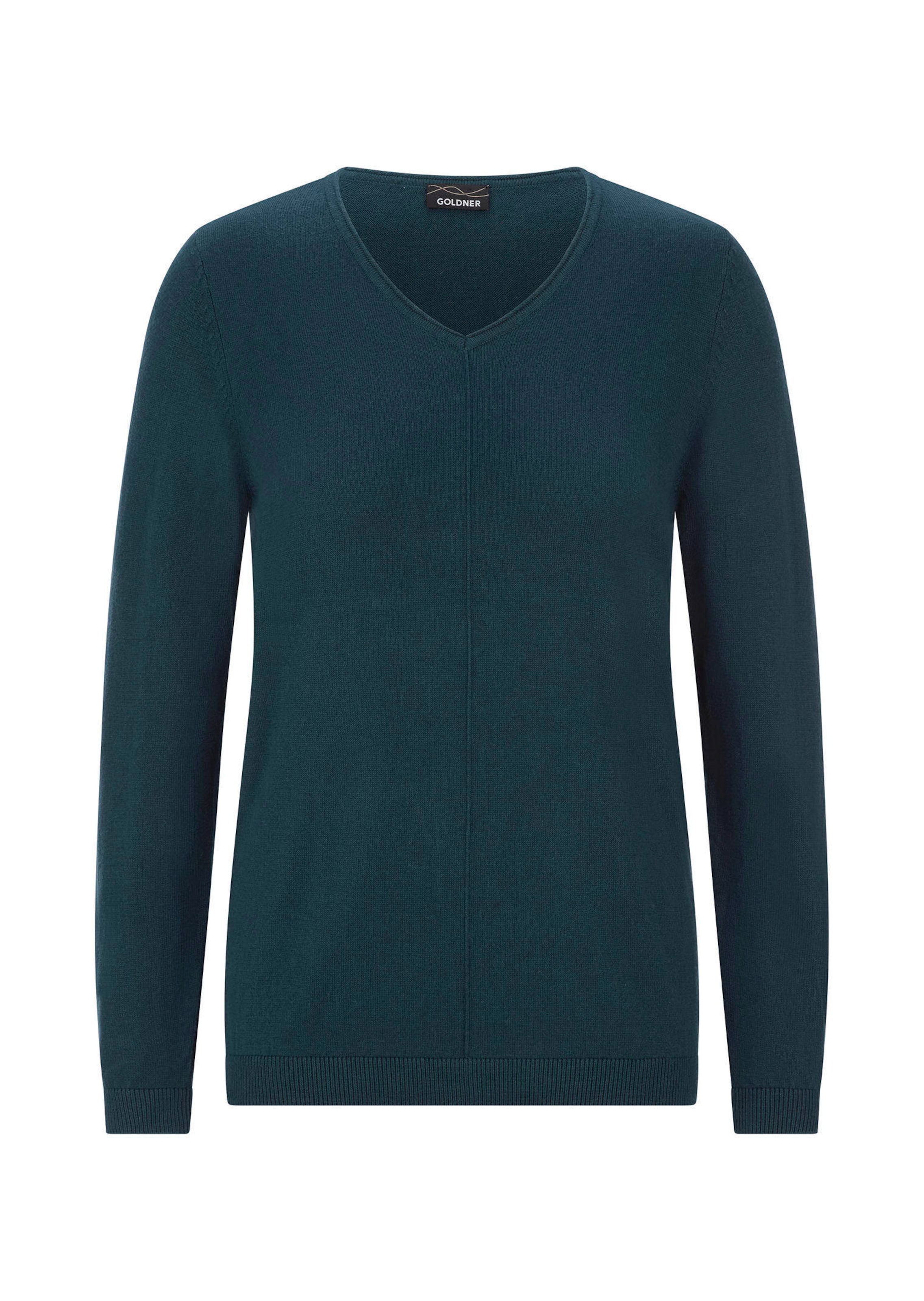 Pullover mit V-Ausschnitt aus COTTAMIRA