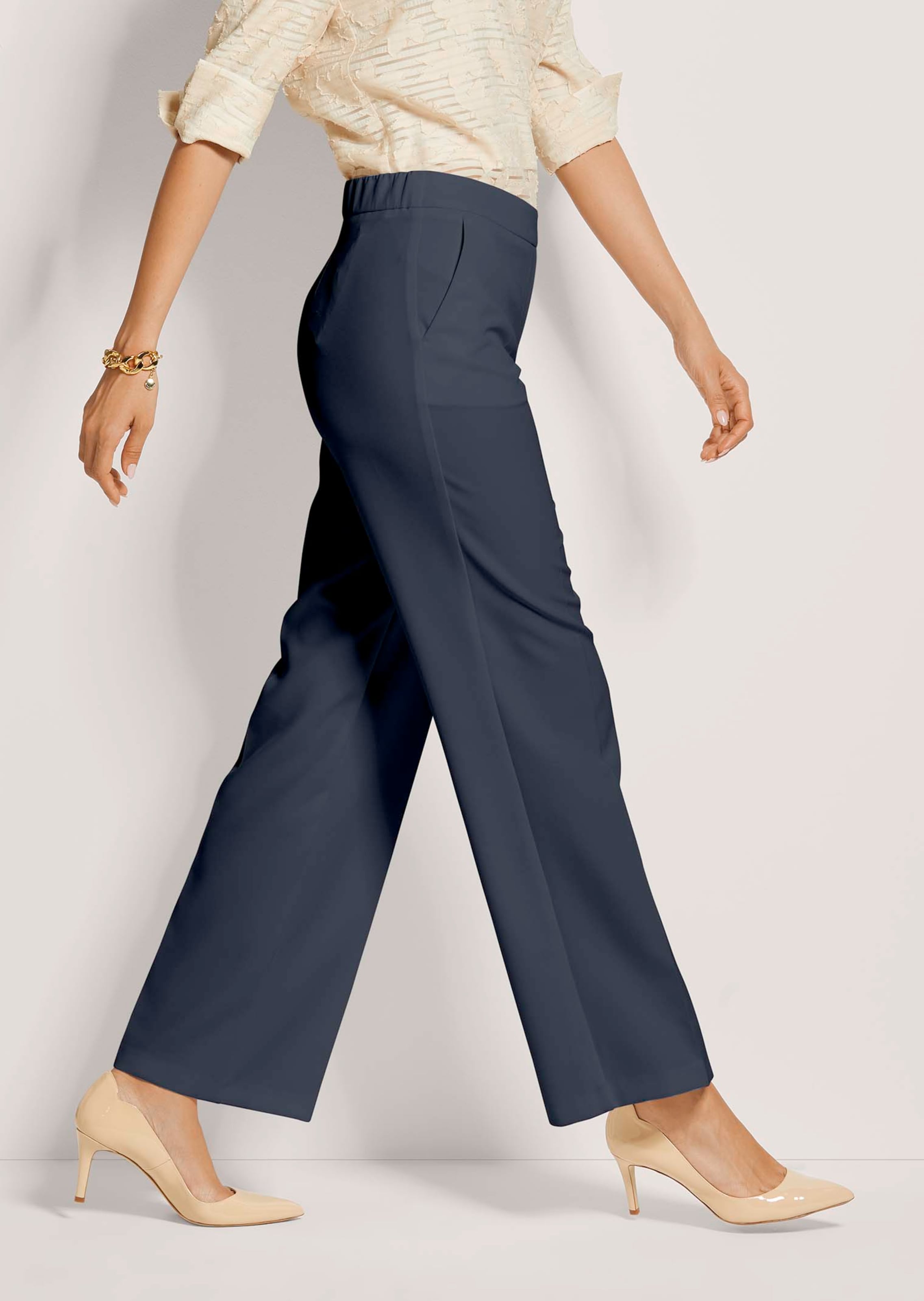 Pantalon Marjolaine Multicolore - Taille Régulière - Neuf Avec étiquettes - Femme