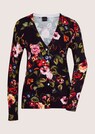 Strickjacke mit Unikat-Print thumbnail 1